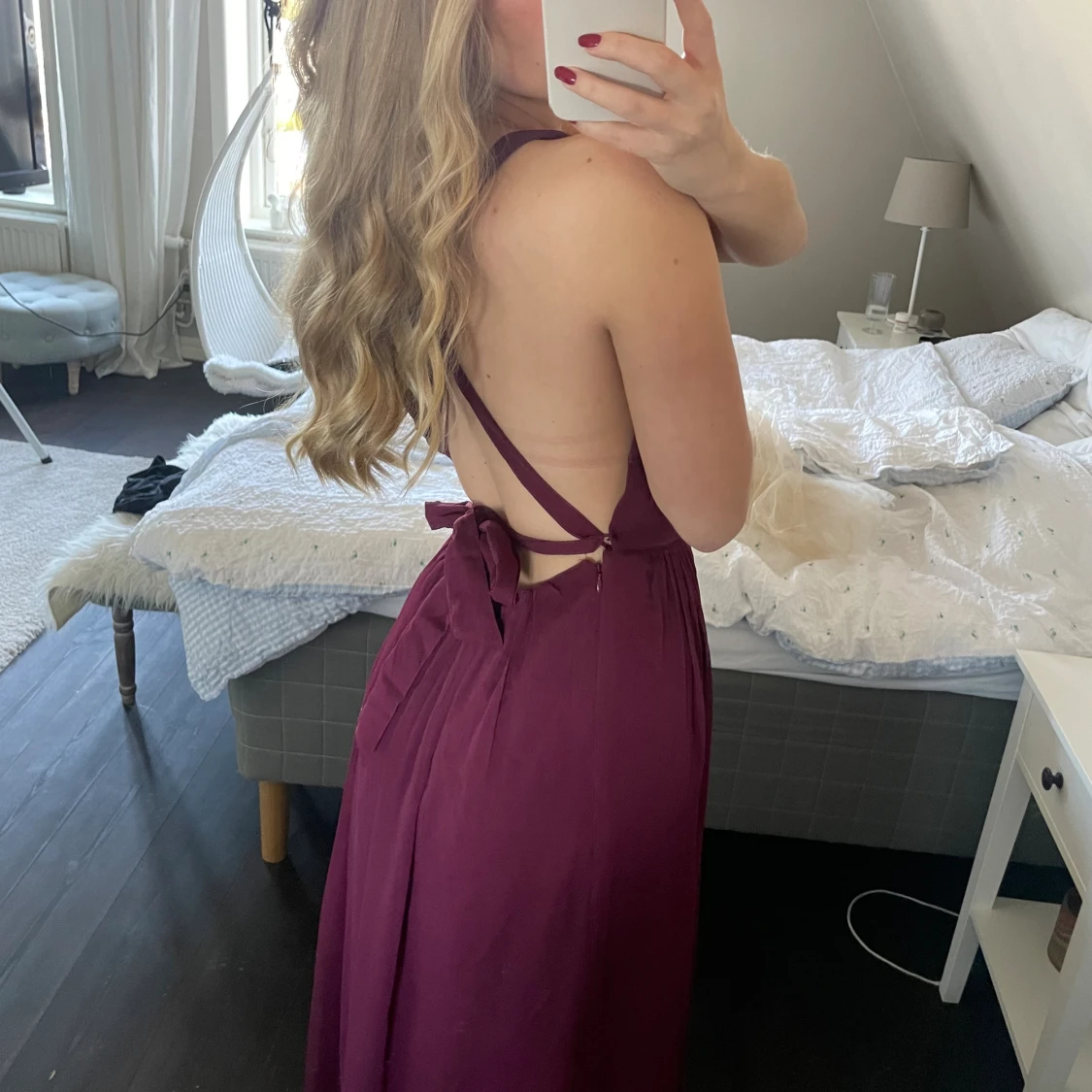 Balklänning röd  - 91