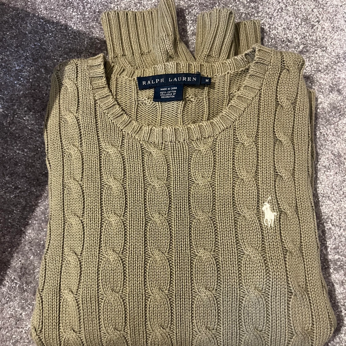 Ralph Lauren kabelstickad tröja ❣️ - 91