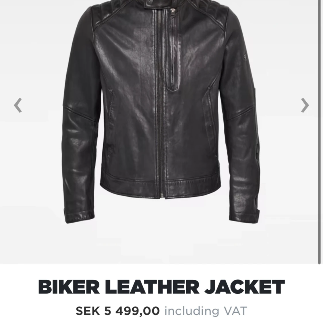 G star läderjacka - 91