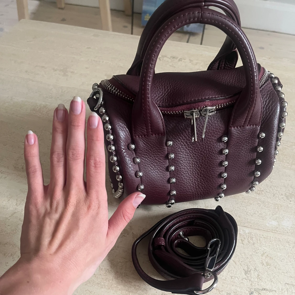 Alexander wang Rocco mini väska vinröd - 90