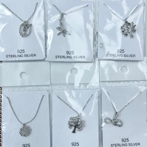 Halsband - Silver halsband med berlock 925