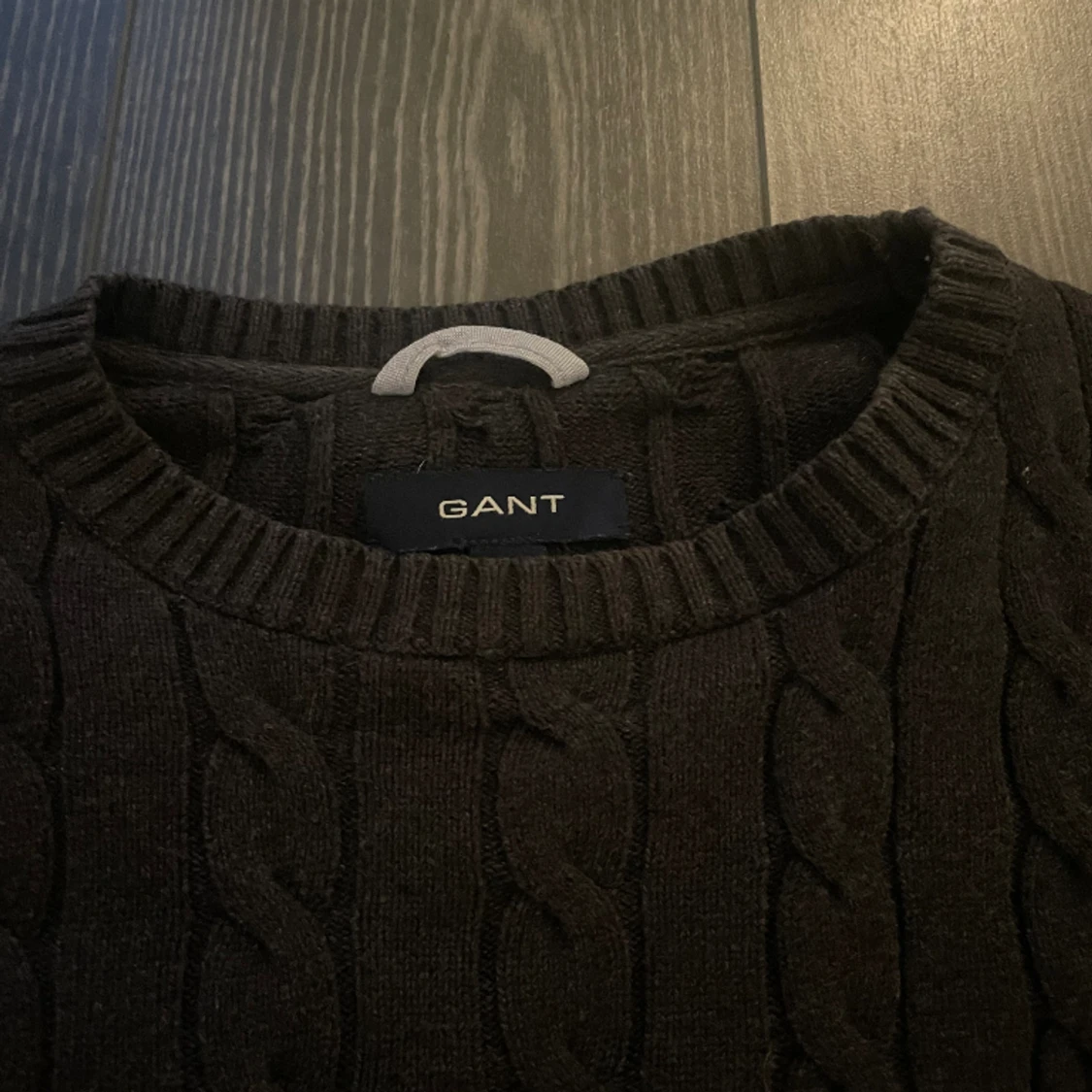 Gant cable stickad tröja  - 90