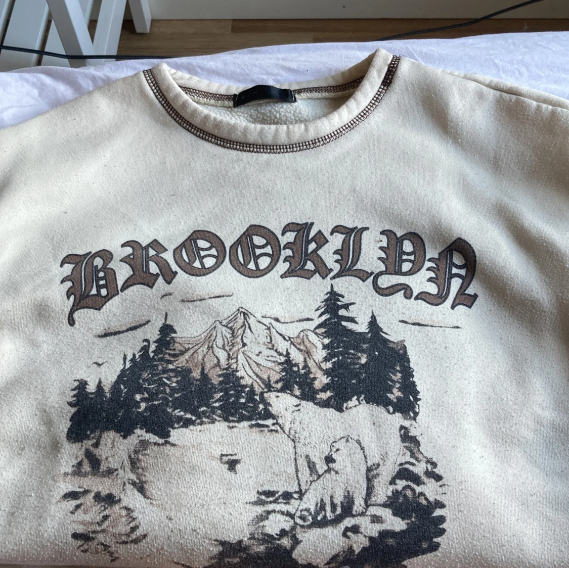 Mysig långarmad tröja💗