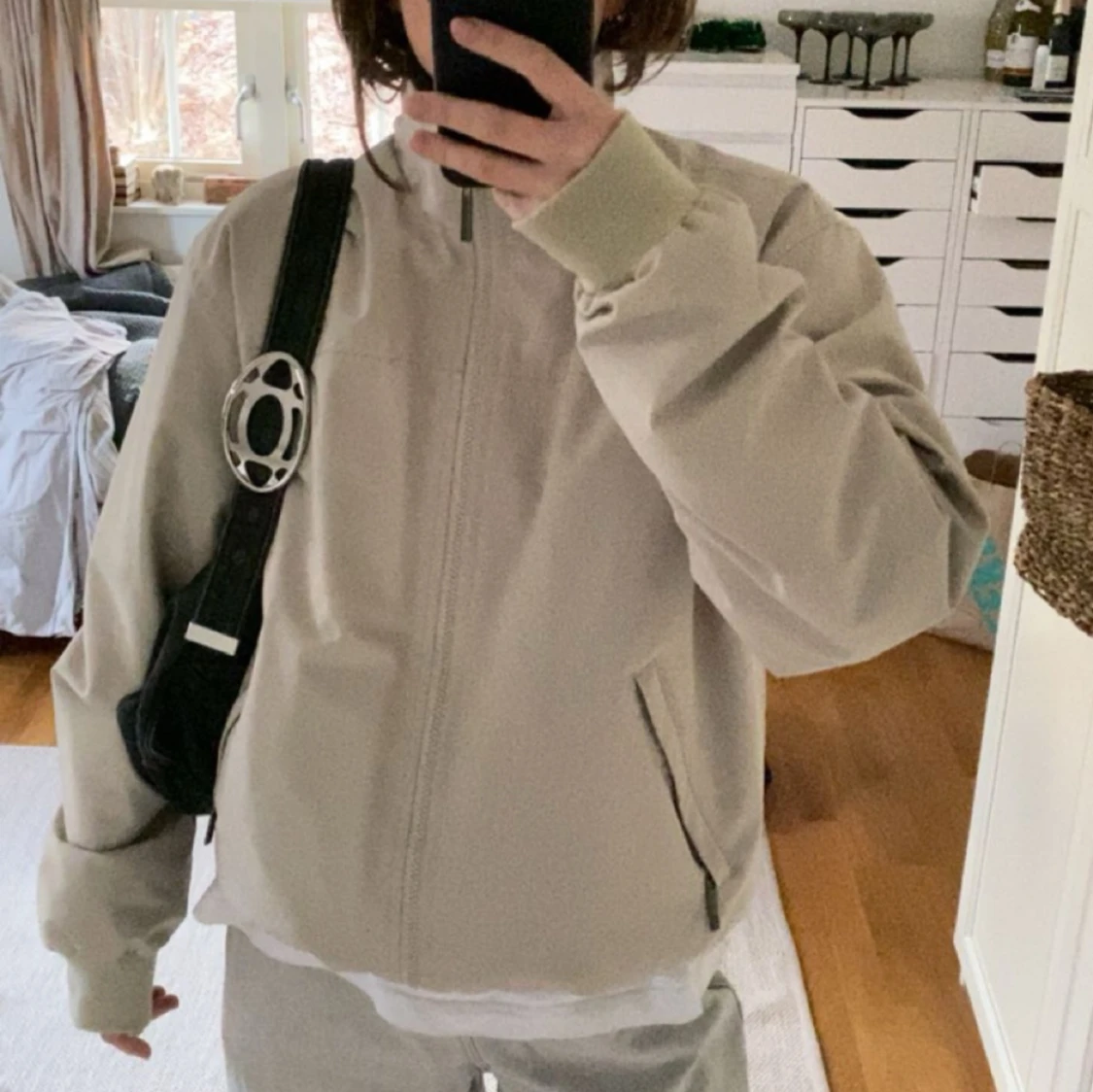 Beige bomberjacka - 91