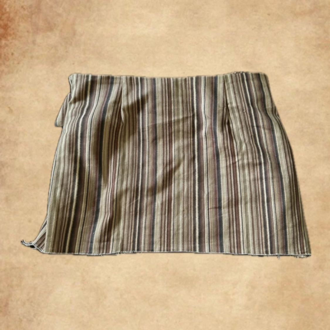 Y2k vintage brun minikjol - 91