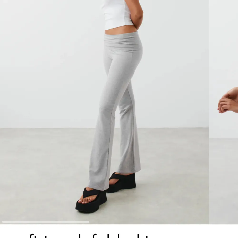 Gina yoga pants som inte passar längre❤️ bra skick men använda. Jeans & Byxor.