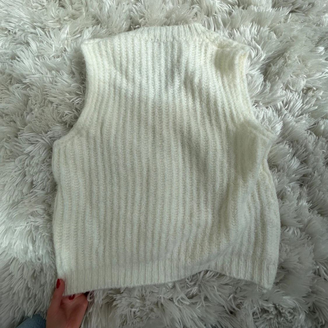Stickad väst - 91