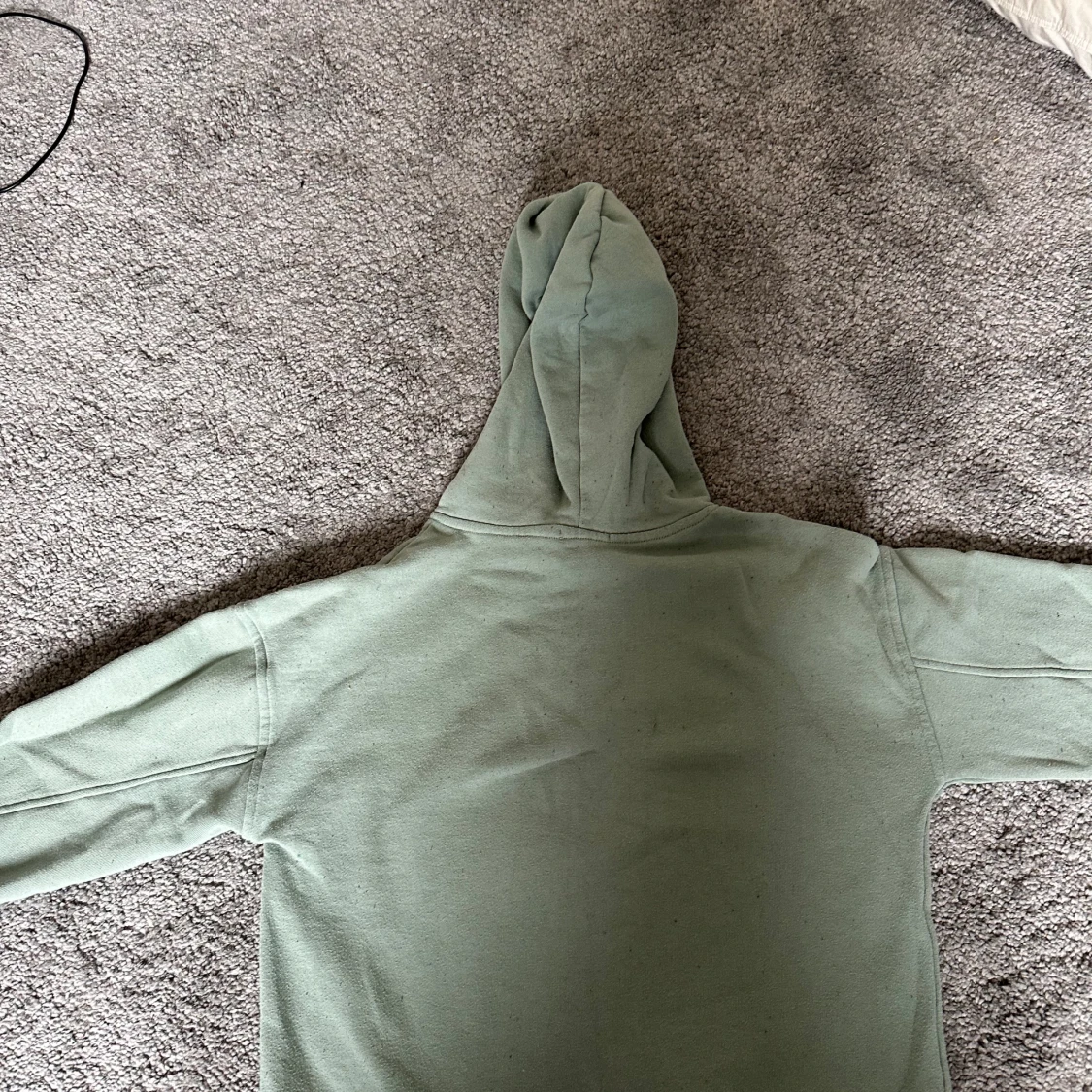 Mintgrön tjocktröja - 90