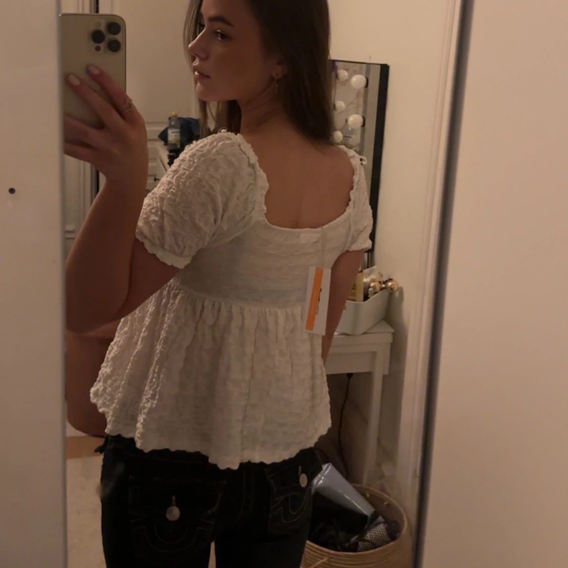 Vit sommar topp - 92