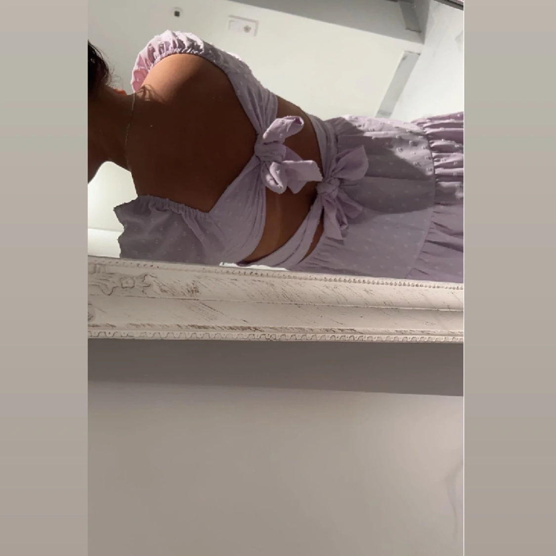 Lila klänning  - 90