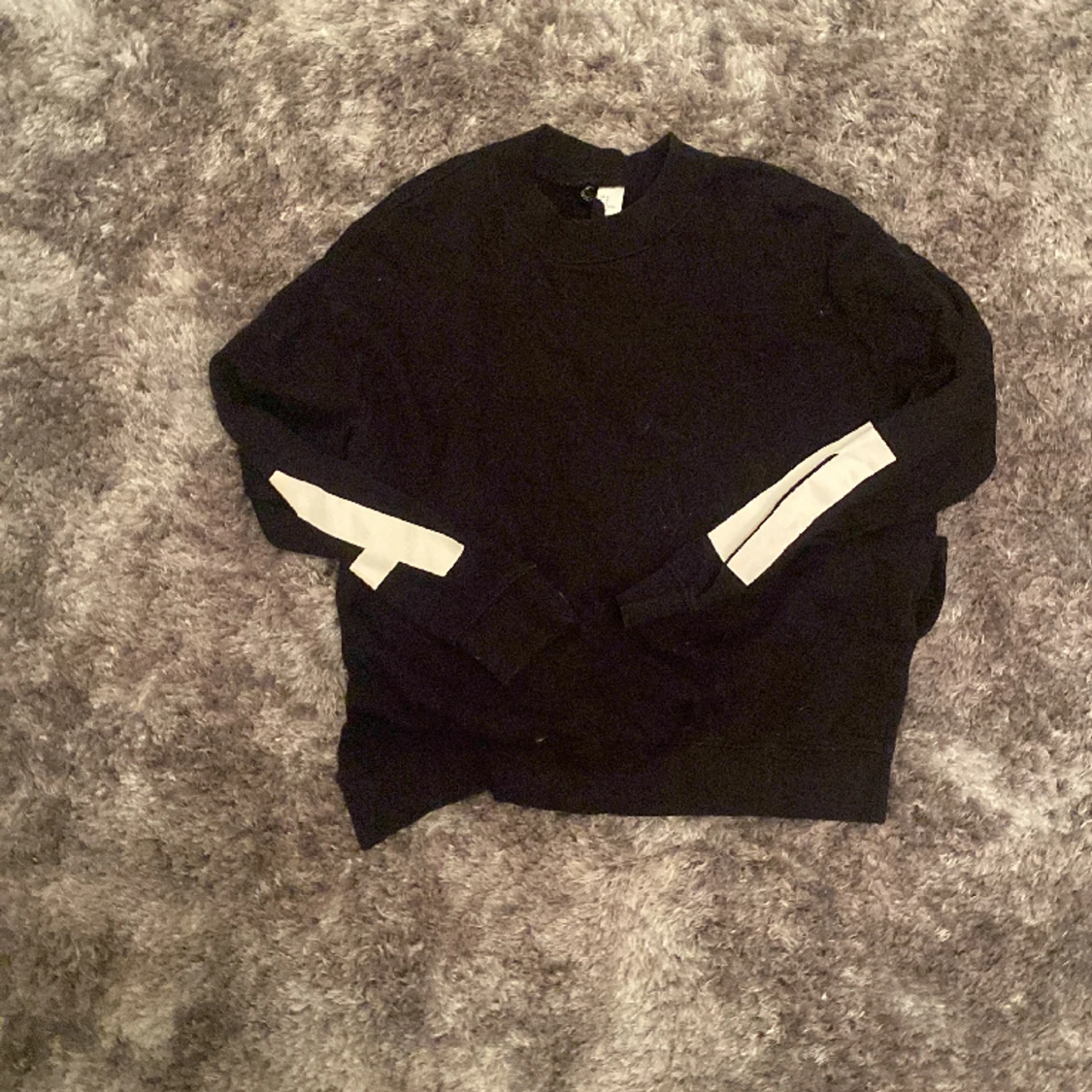 Svart sweatshirt från hm 