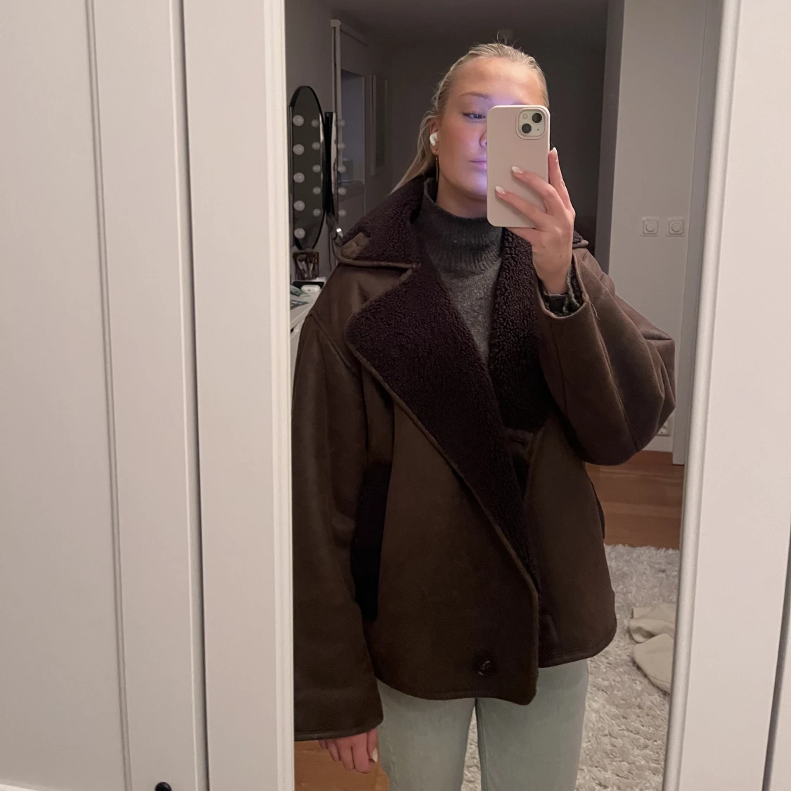 Brun jacka från Zara - 90