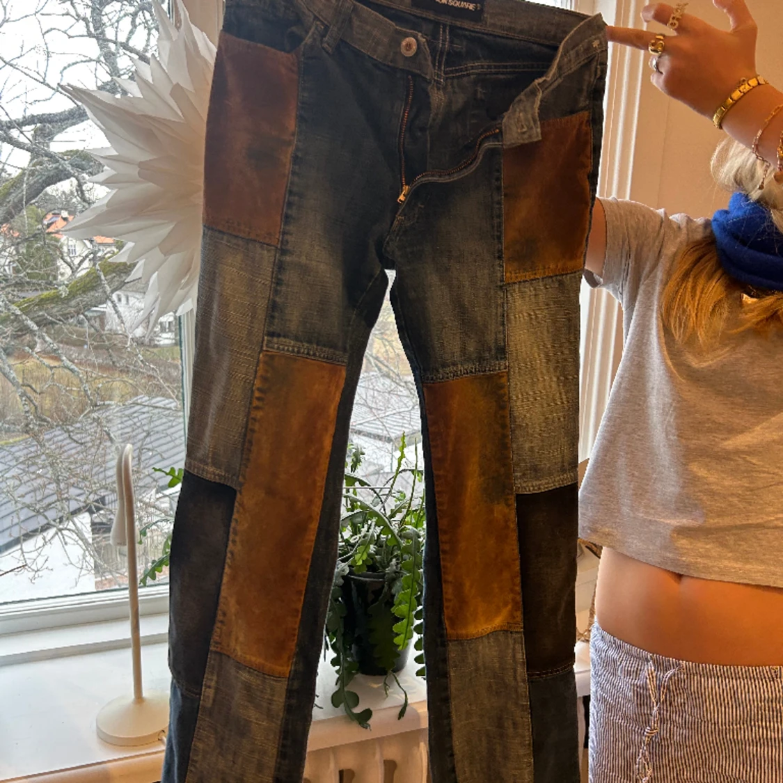 Coola lågmidjade jeans