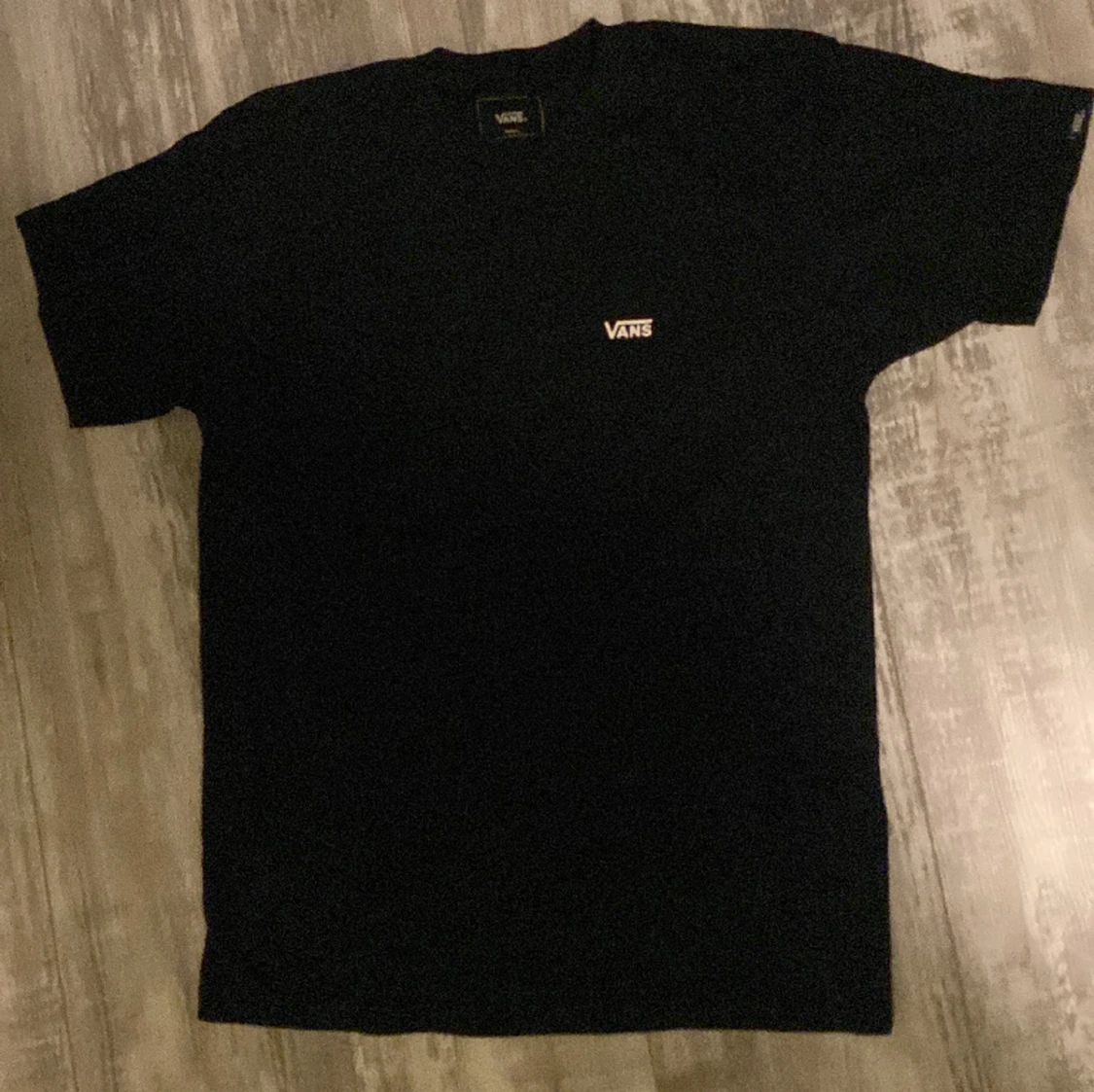 Svart Vans t-shirt stl S nyskick