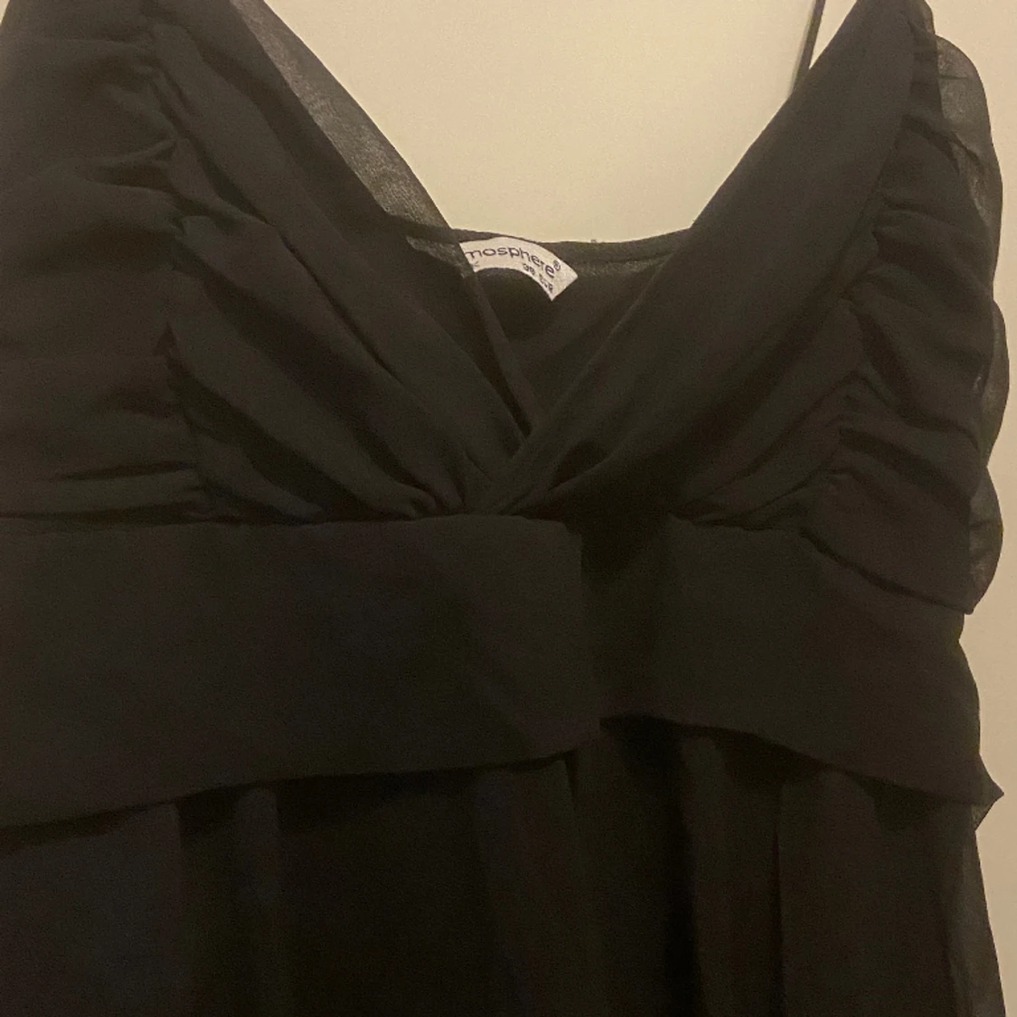 Svart snyggt linne - 24