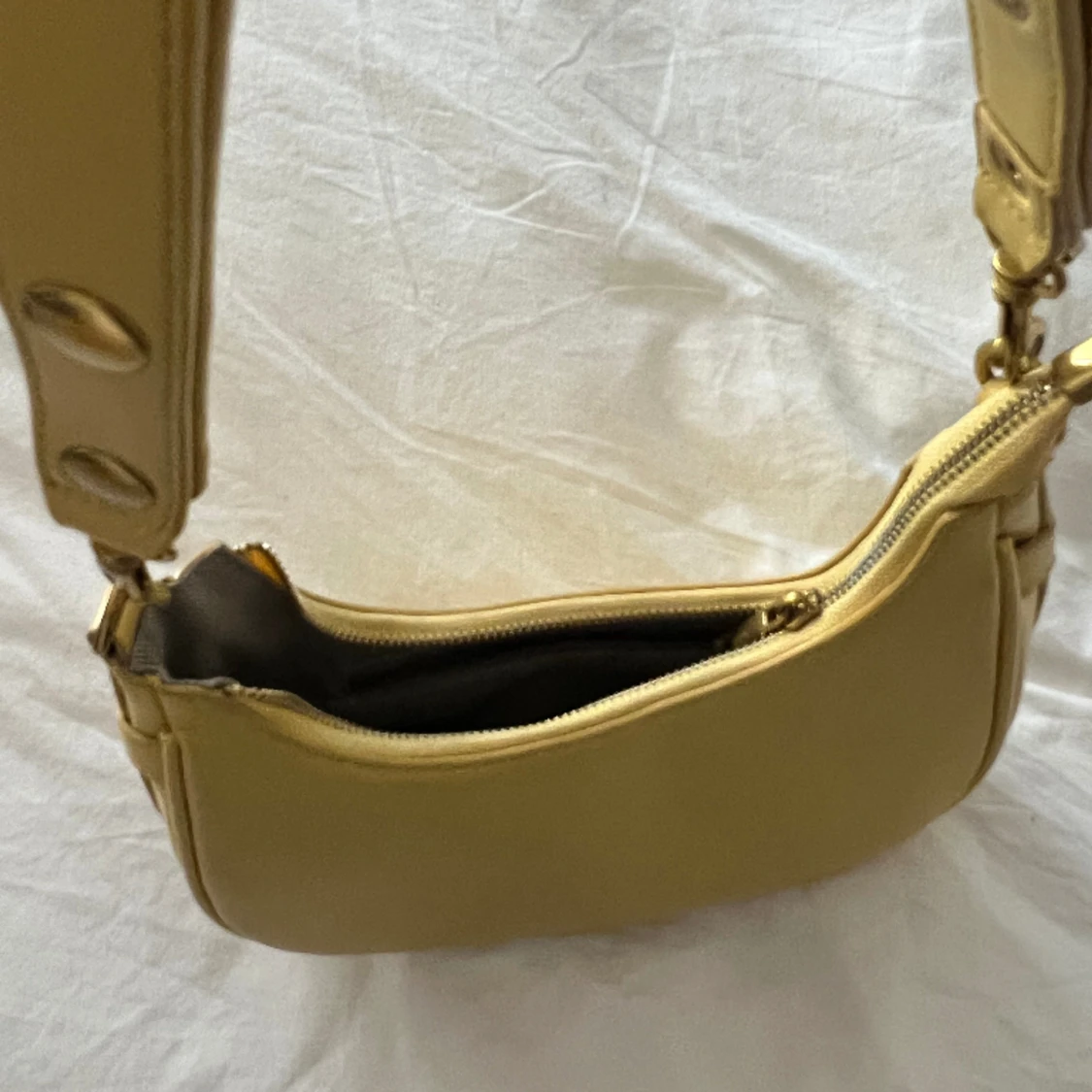 Yellow clutch bag bought in Paris  - 90