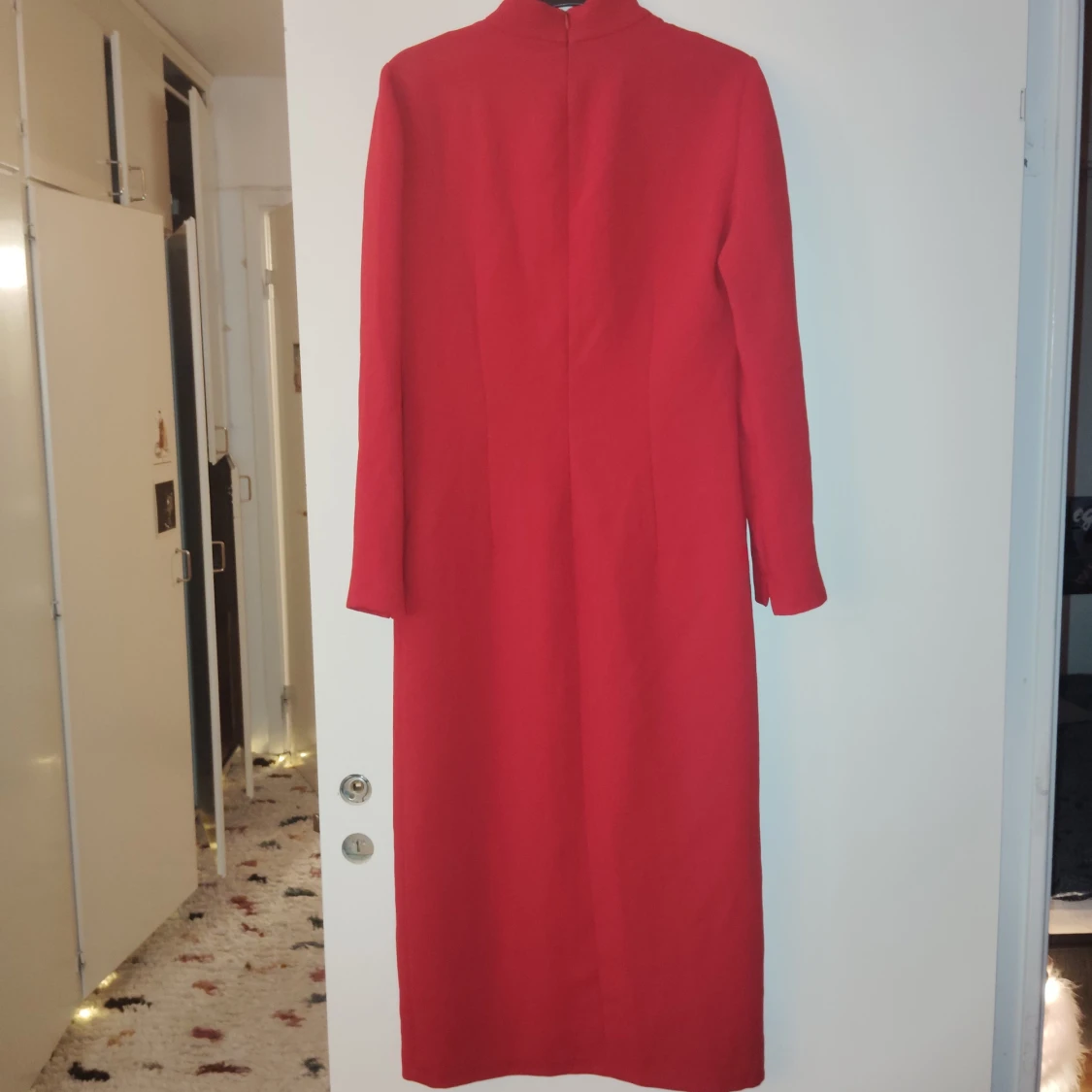 Röd klänning  - 90