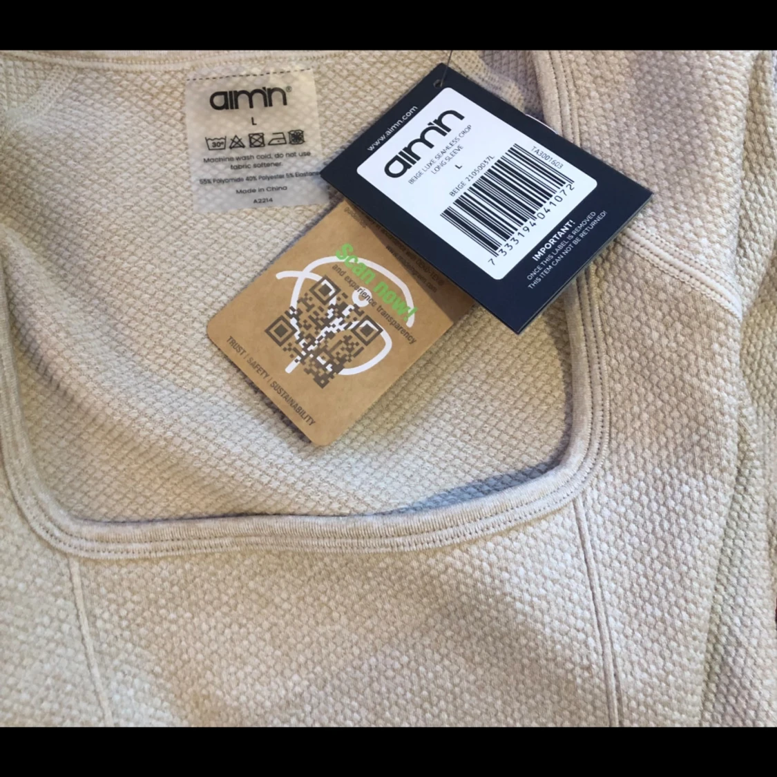 Aim’n tränings topp stl L NY! - 92