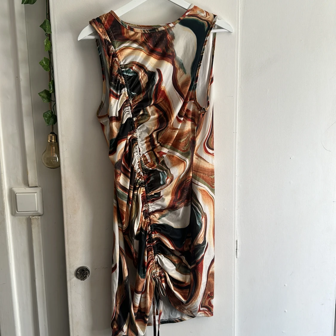 Klänning med snörning  - 90