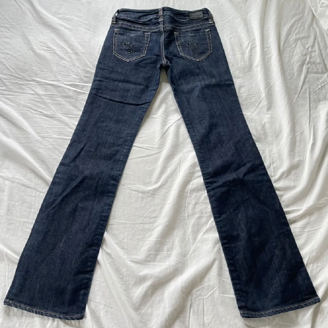 Lågmidjade bootcut jeans - 91