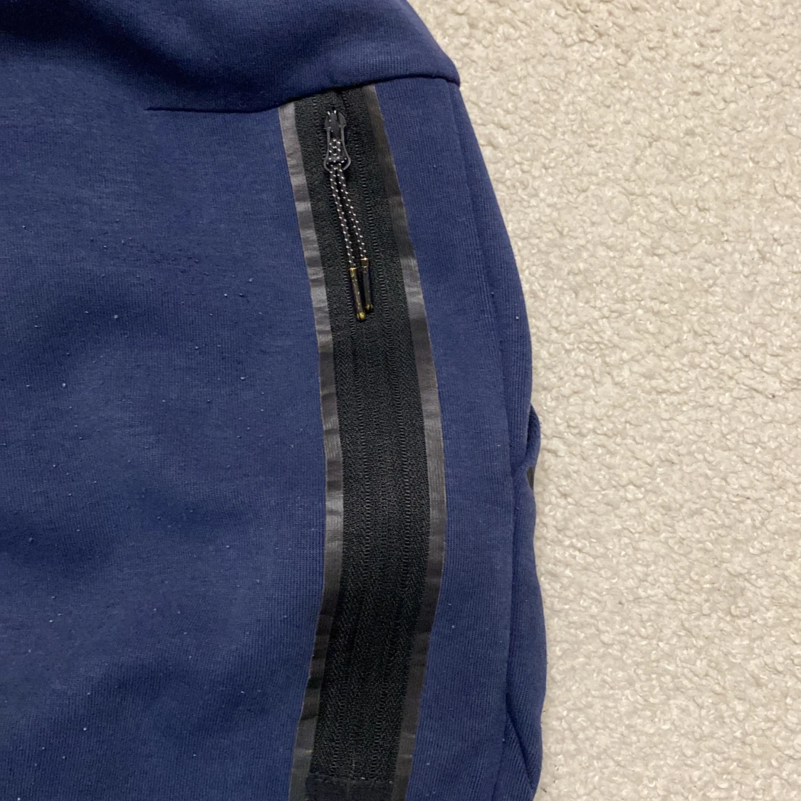 Nike tech byxor mörk blå  - 92