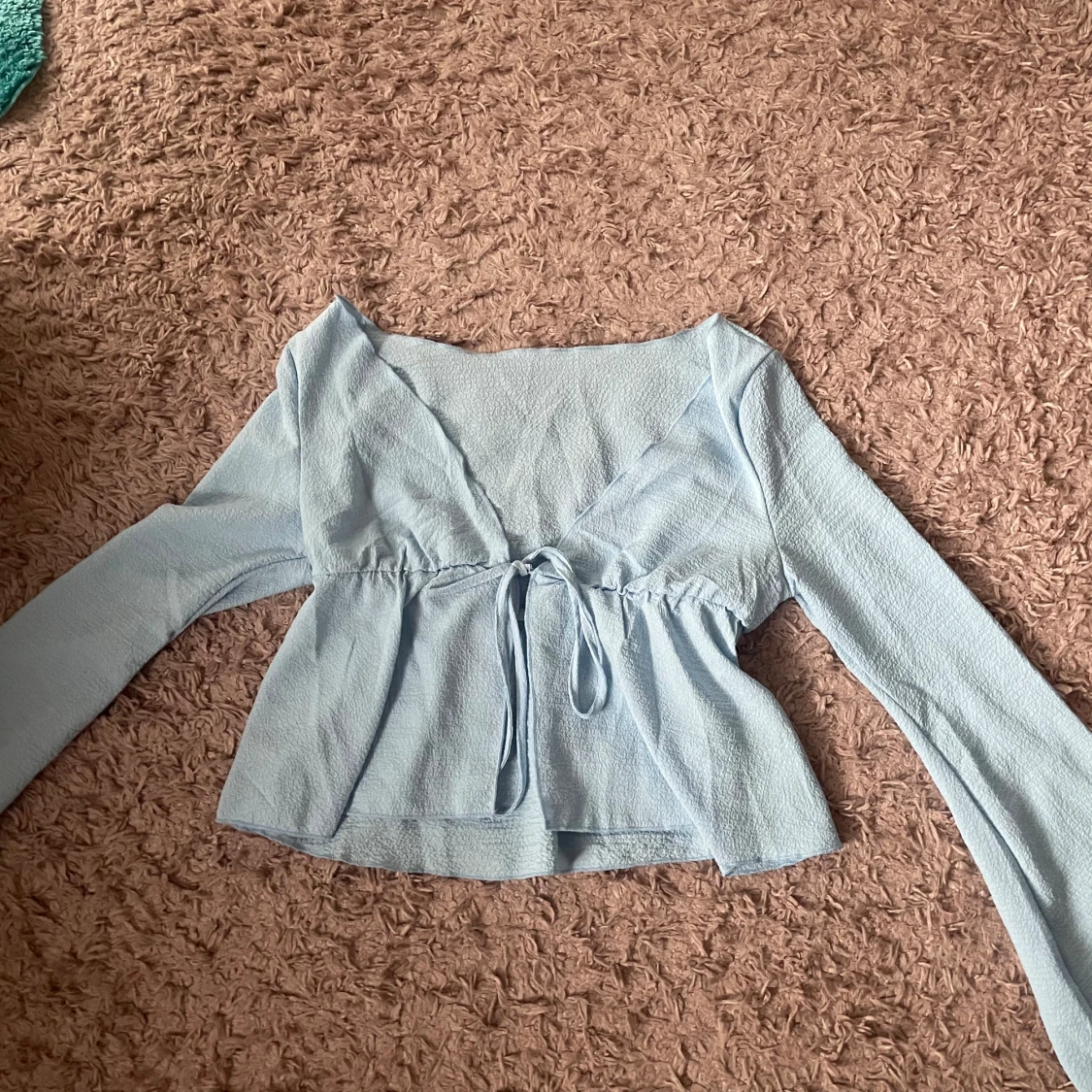 Babyblå sommar topp/blus