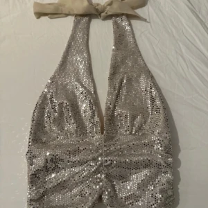 Glitter topp - En snygg glittrig topp från Gina som knappt är använd. Kan ej visa bilder med den på eftersom den är för liten för mig. 
