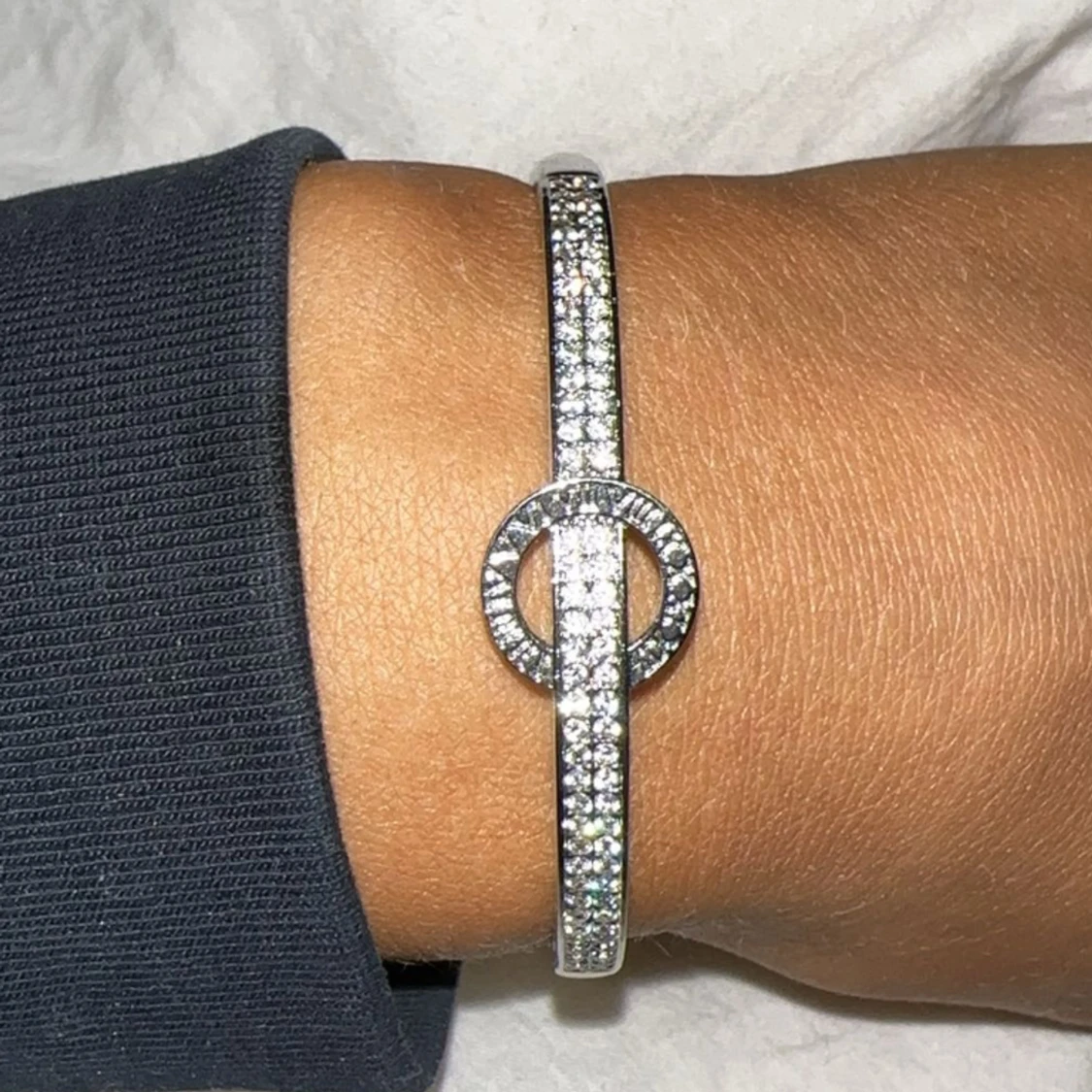 Silver armband
