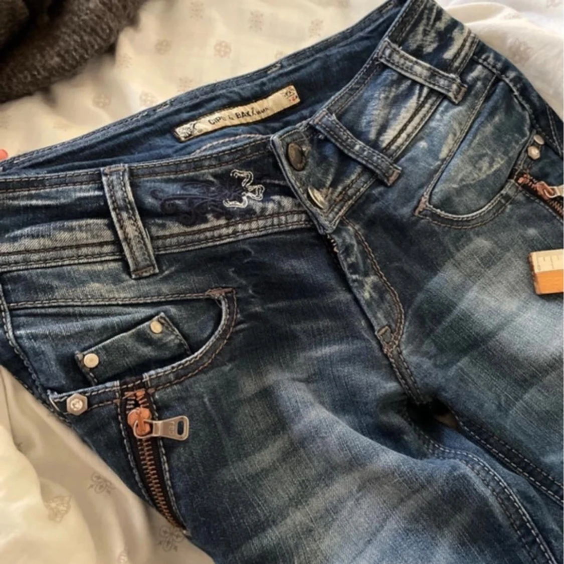 Lågmidjade jeans  - 91