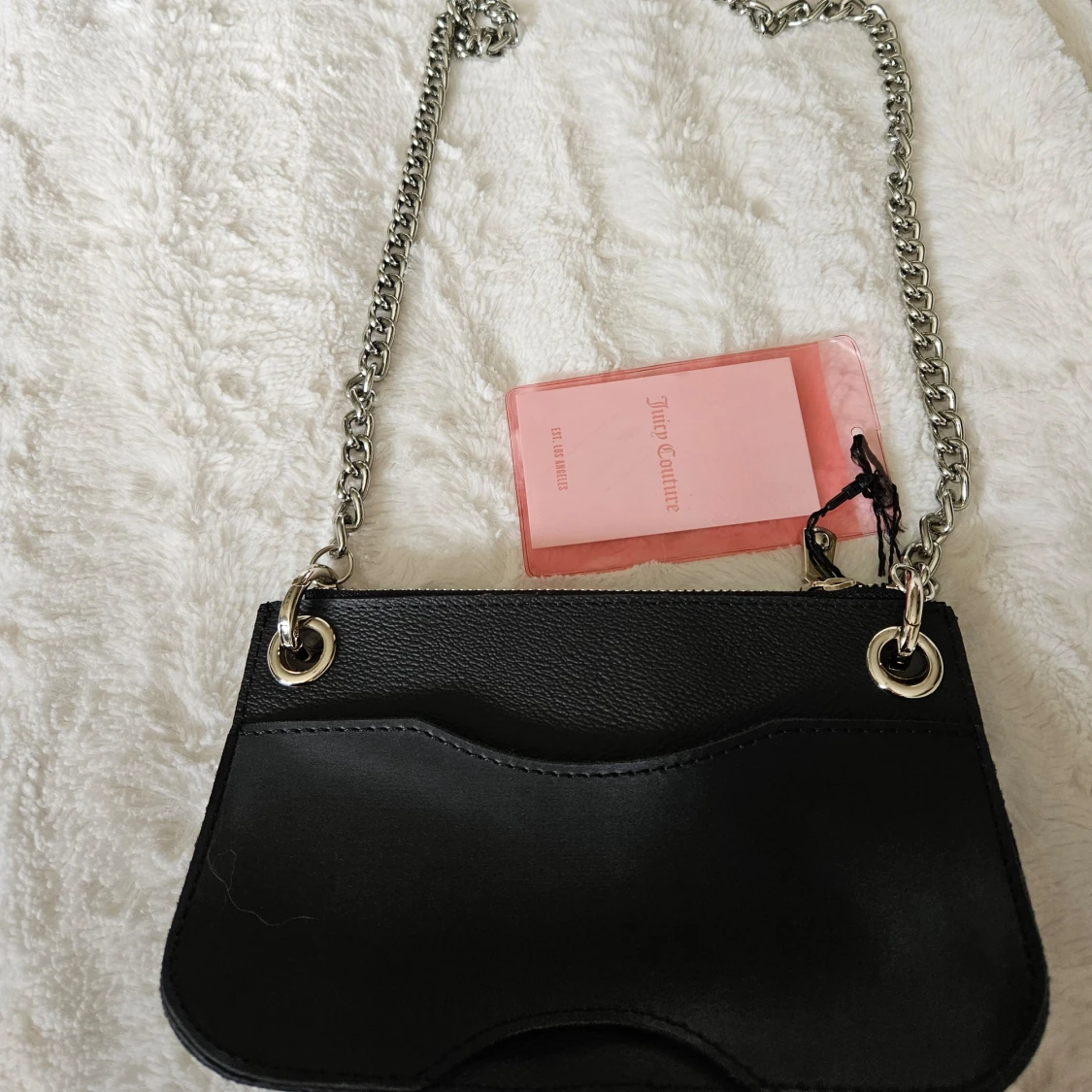 Liten juicy couture väska bokstäverna är i silver NYTT  - 92