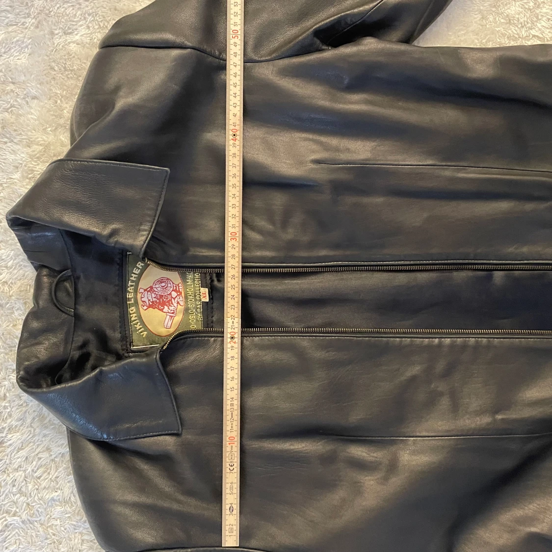 Vintage läderjacka  - 92