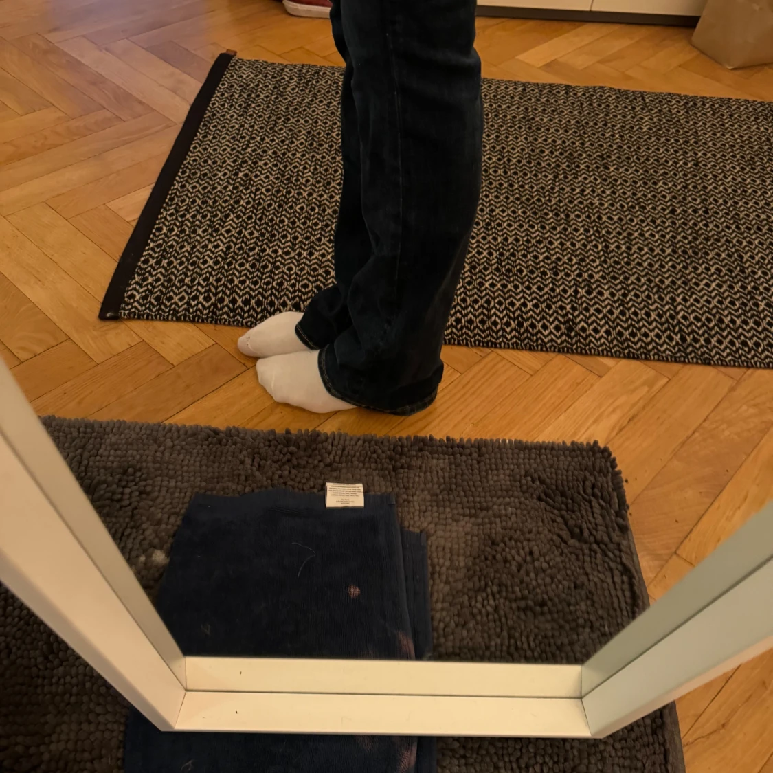 Bootcut lågmidjade jeans  - 90