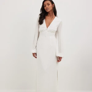 Vit långklänning  - Oanvänd