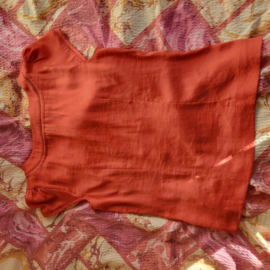 Corallfärgad blus - 90