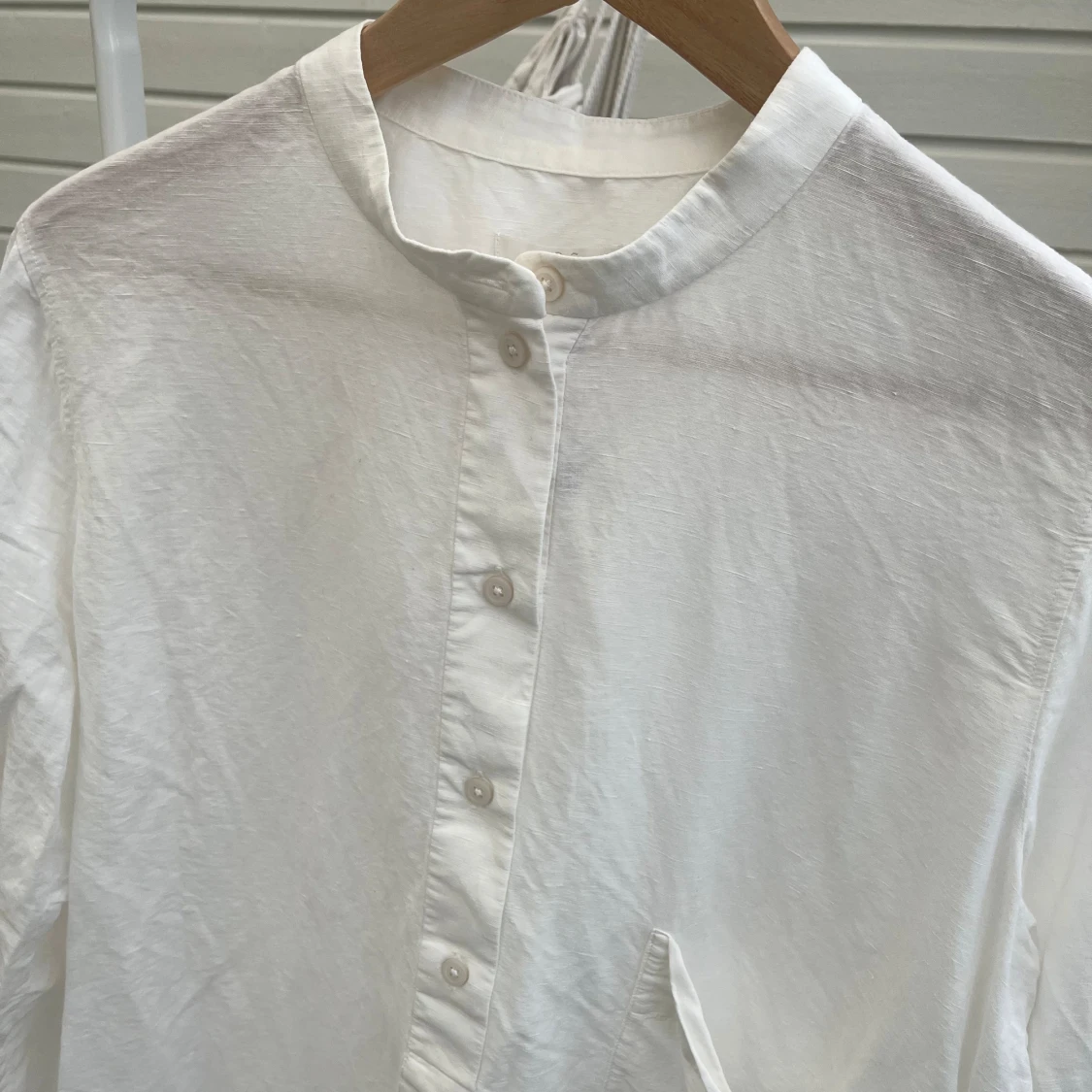 COS linneblus linneskjorta Storlek M inne lin bomull - 92