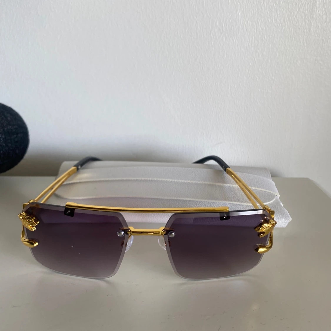 Trendiga Tiger solglasögon - 91