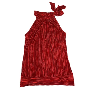 Fest topp - Snygg röd och glansig fest-topp från Heart Soul