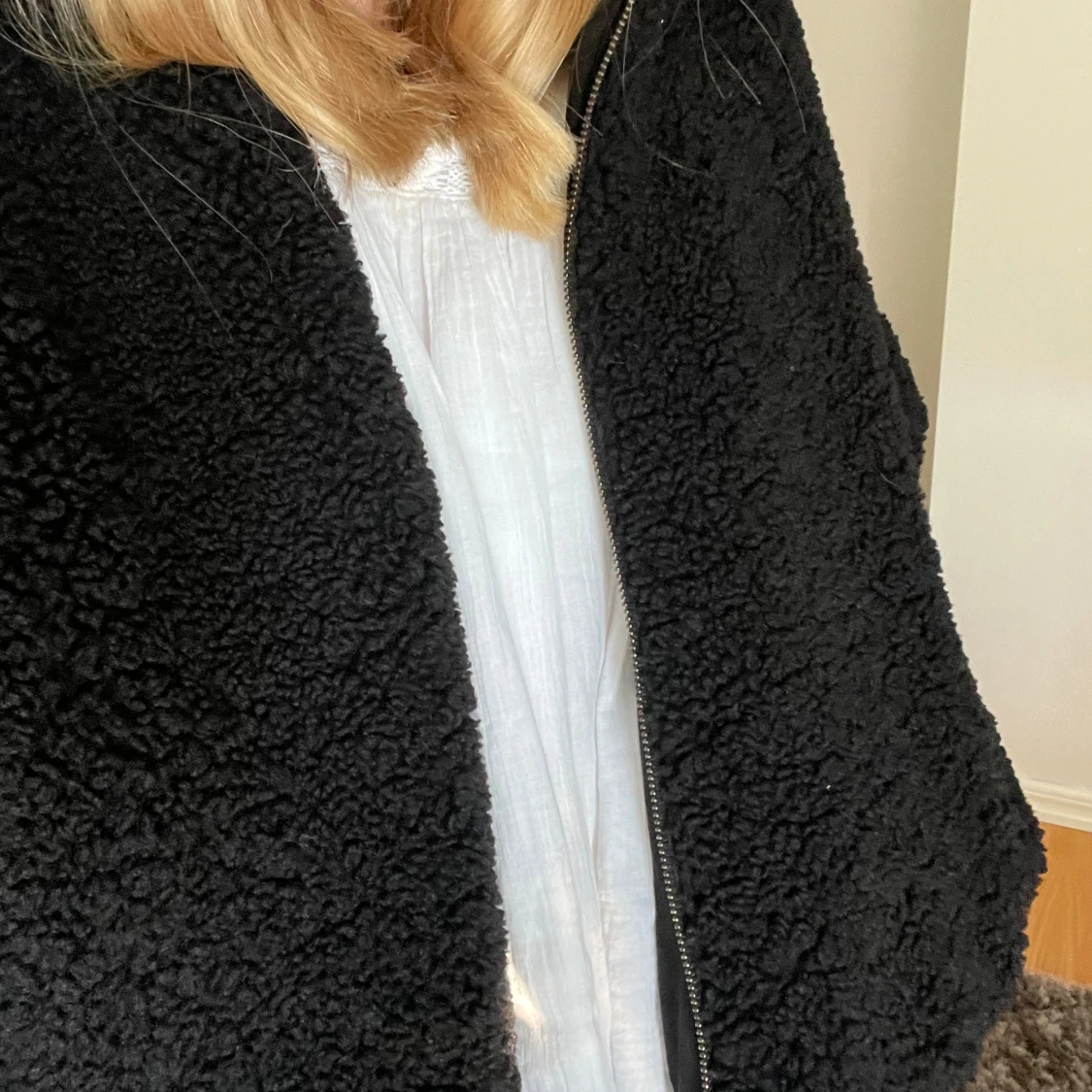 Supermysig Teddyjacka - 90