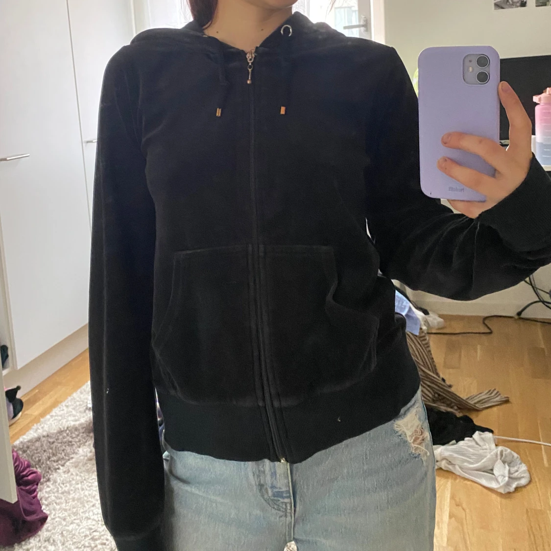 Y2K 2000s Zip-up Hoodie