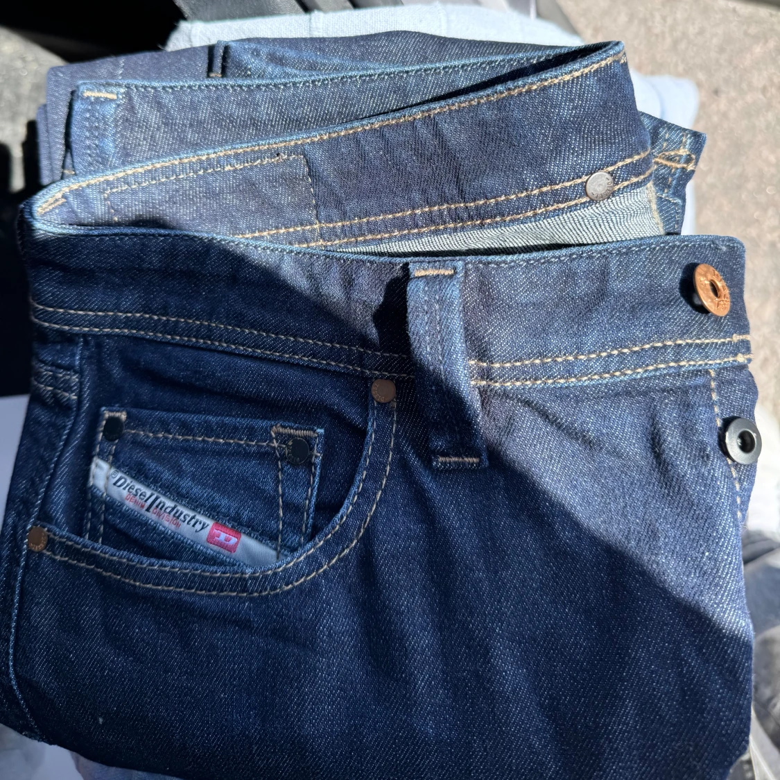 Mörkblå disel jeans (Disel Industry) - 91