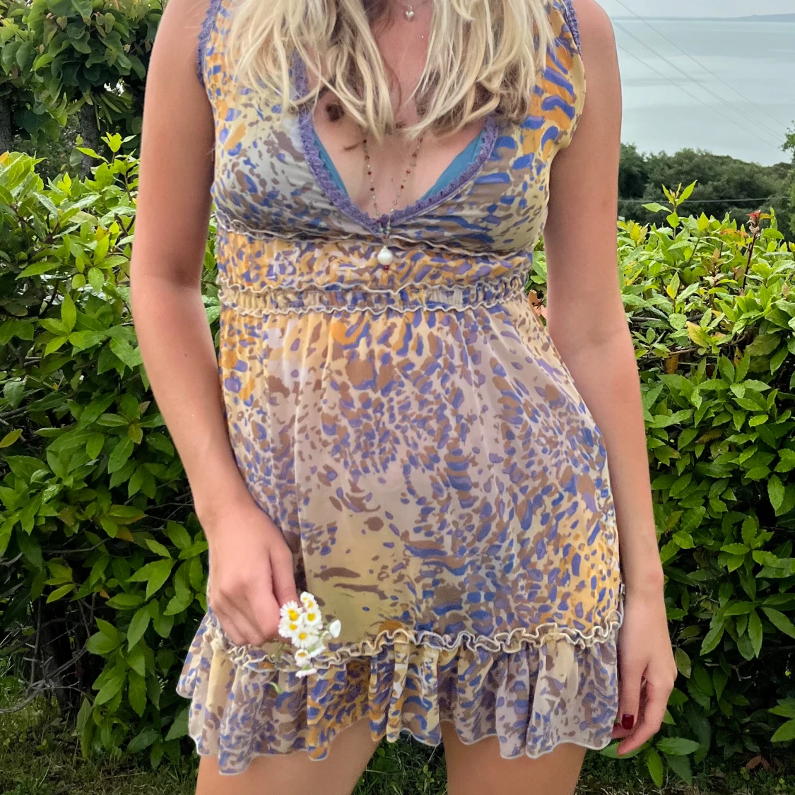 Ruffle Beach Dress - 90