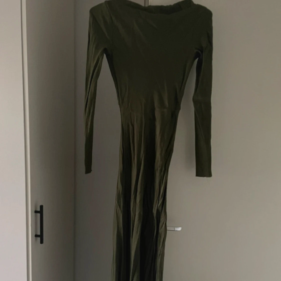 Grön Satinklänning ASOS