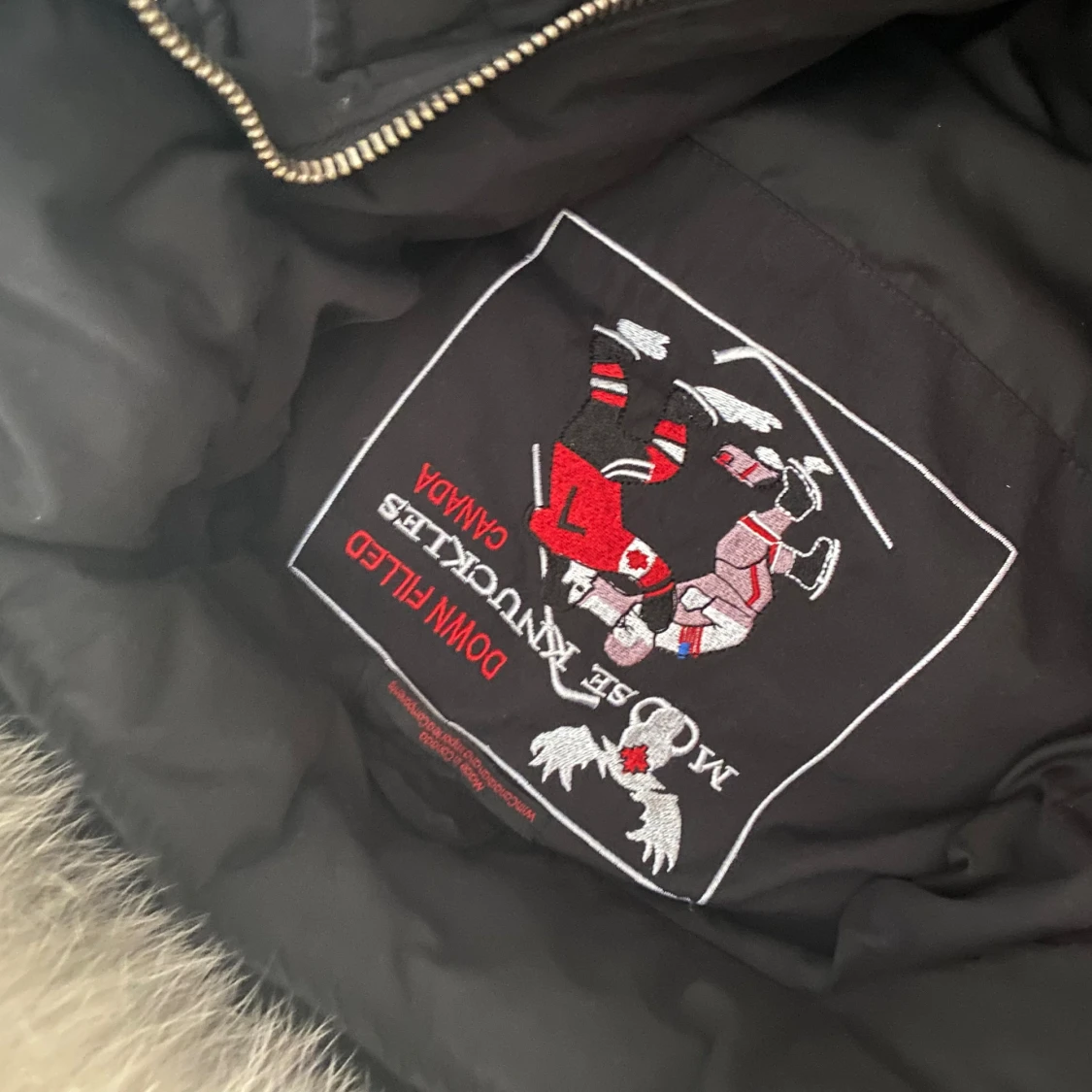 Moose knuckles jacka äkta