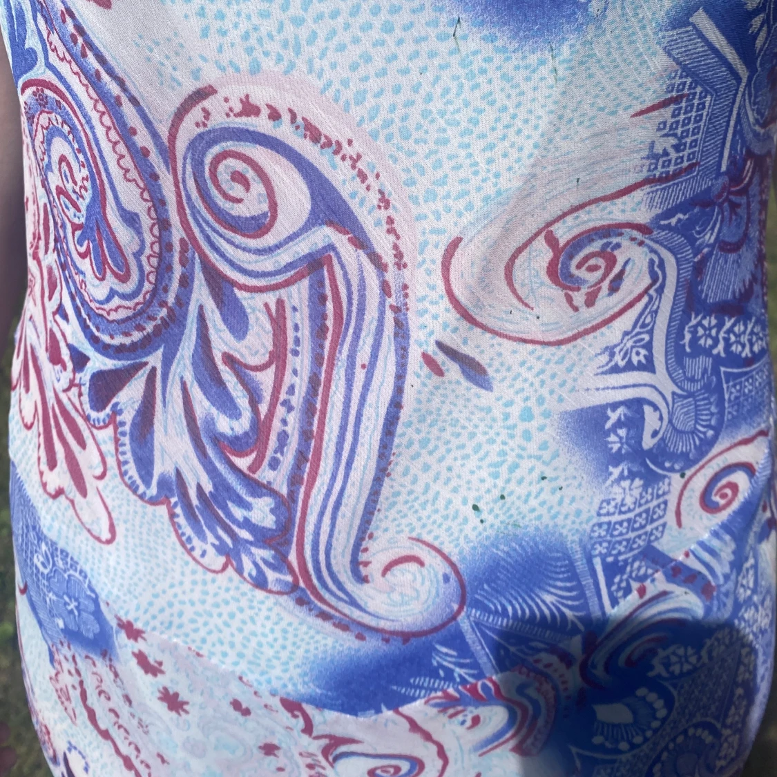 Mönstrad klänning - 91