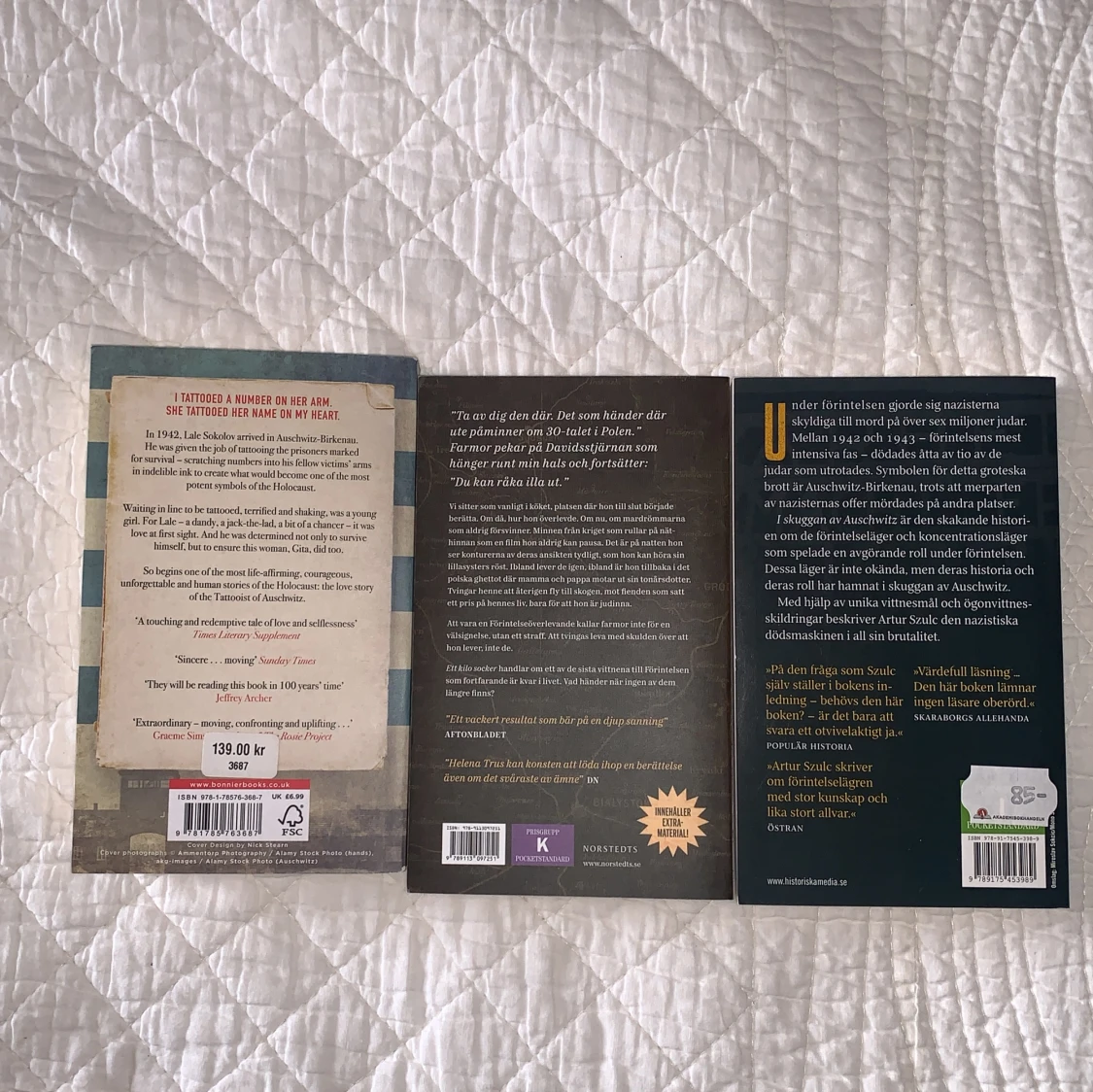 3 böcker om förintelsen - 90