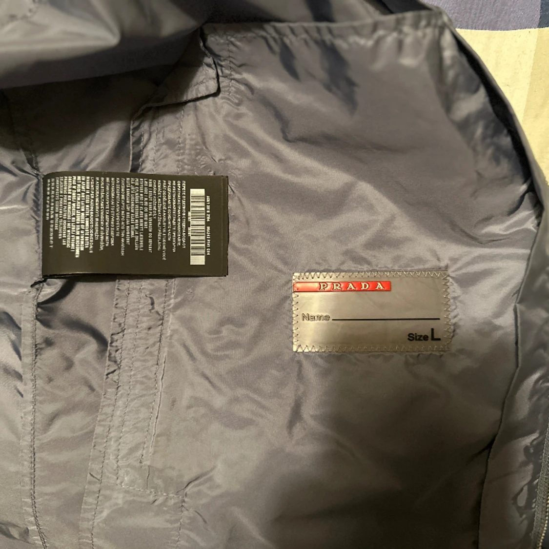 Prada nylon windbreaker  - 90