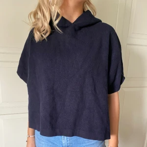 Trekvartsärmad hoodie - Stickad trekvartsärmad hoodie❤️