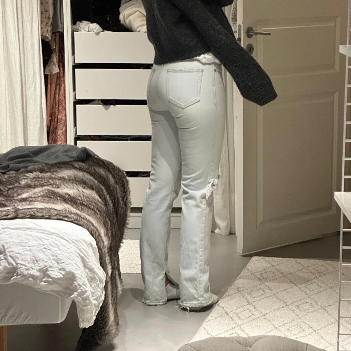 Ljusblåa jeans  - 91