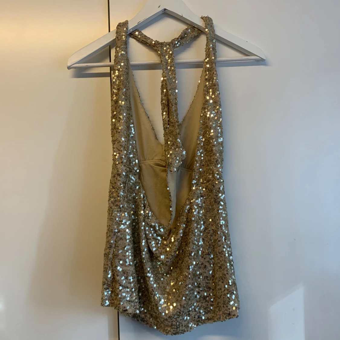 Festlig halternecktopp - 90