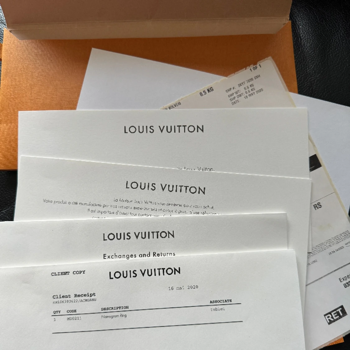 Louis Vuitton ring  - 90